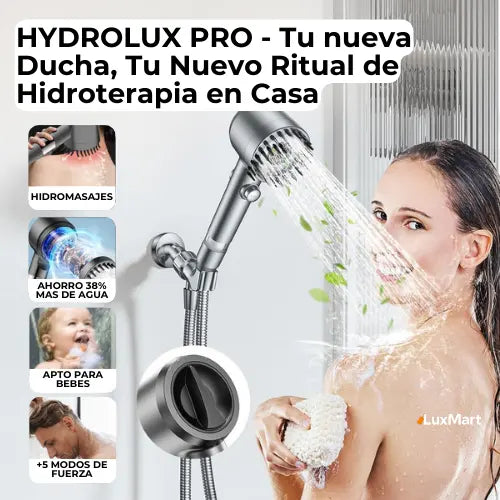 HYDROLUX PRO| Tu Nueva Ducha de Hidroterapia en Casa